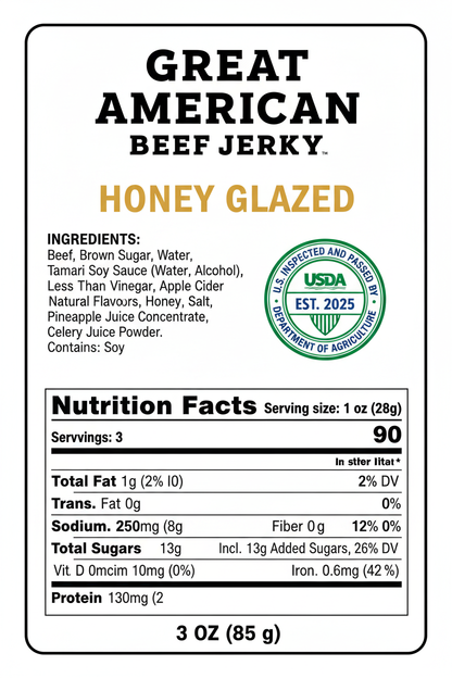 Honey Glazed Nutrition Facts