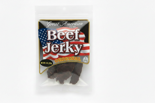 Great American Beef Jerky - Original 8oz | High Protein Snack