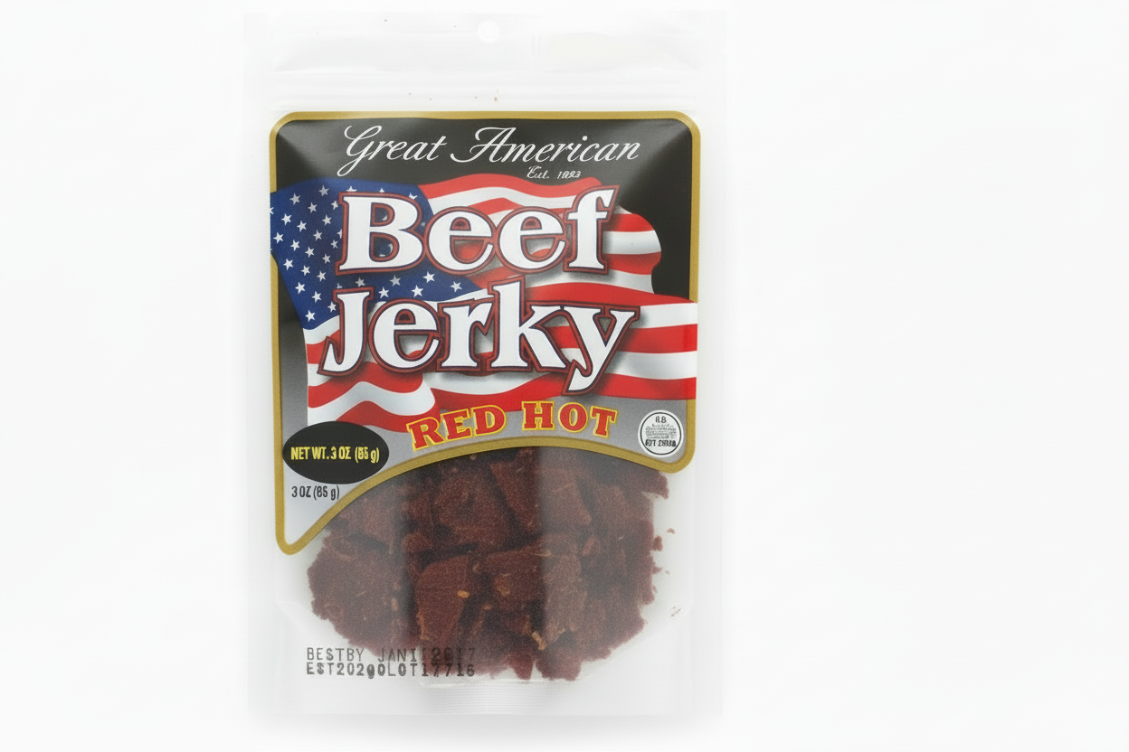 Red Hot 3 oz package without barcode